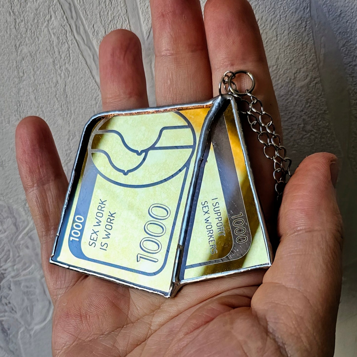 Billet de 1000 doré