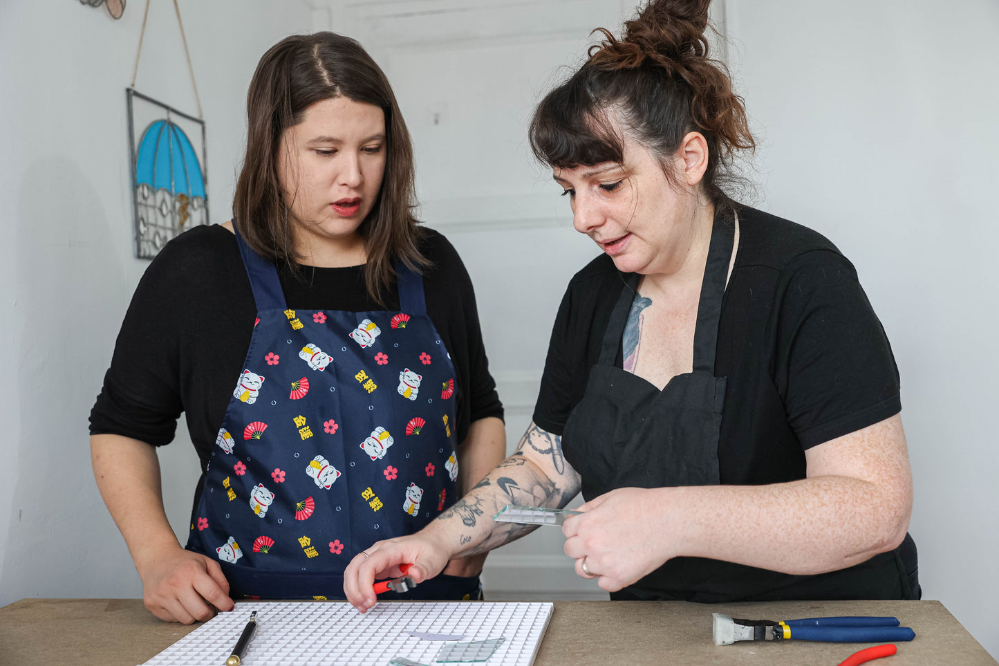 Réservez un atelier de vitrail 1/2 journée