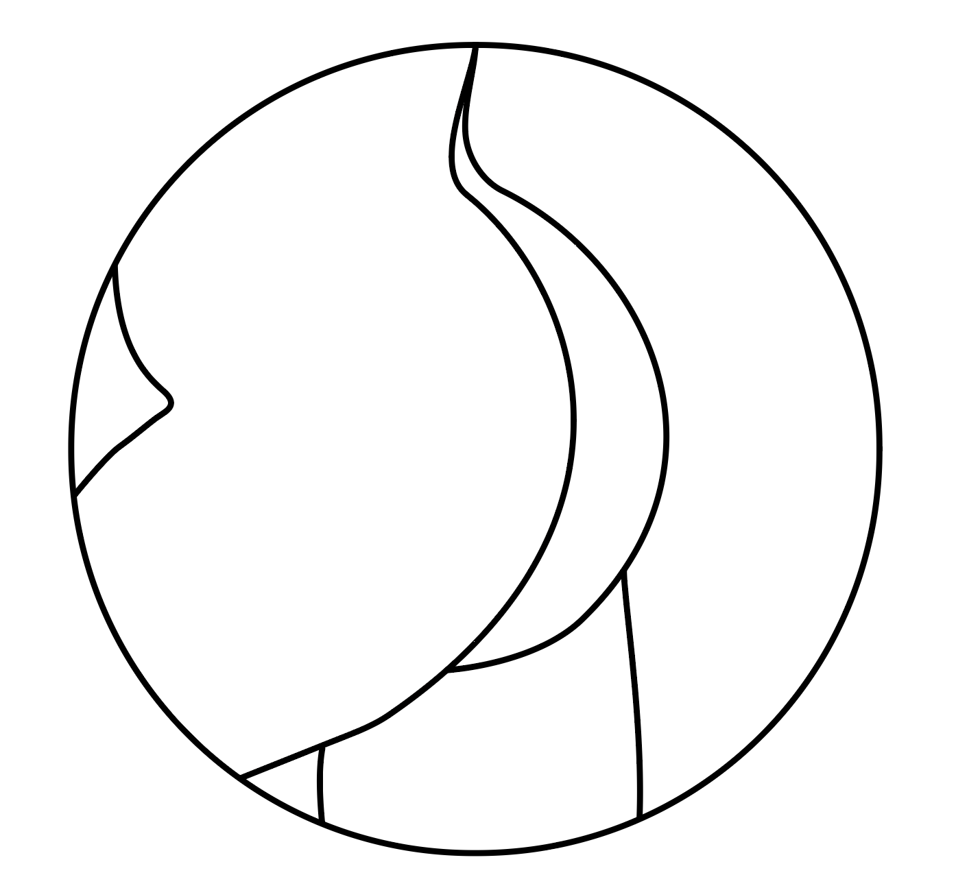 Vitrail Fesses personnalisable