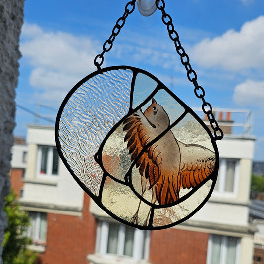 Vitrail recyclé