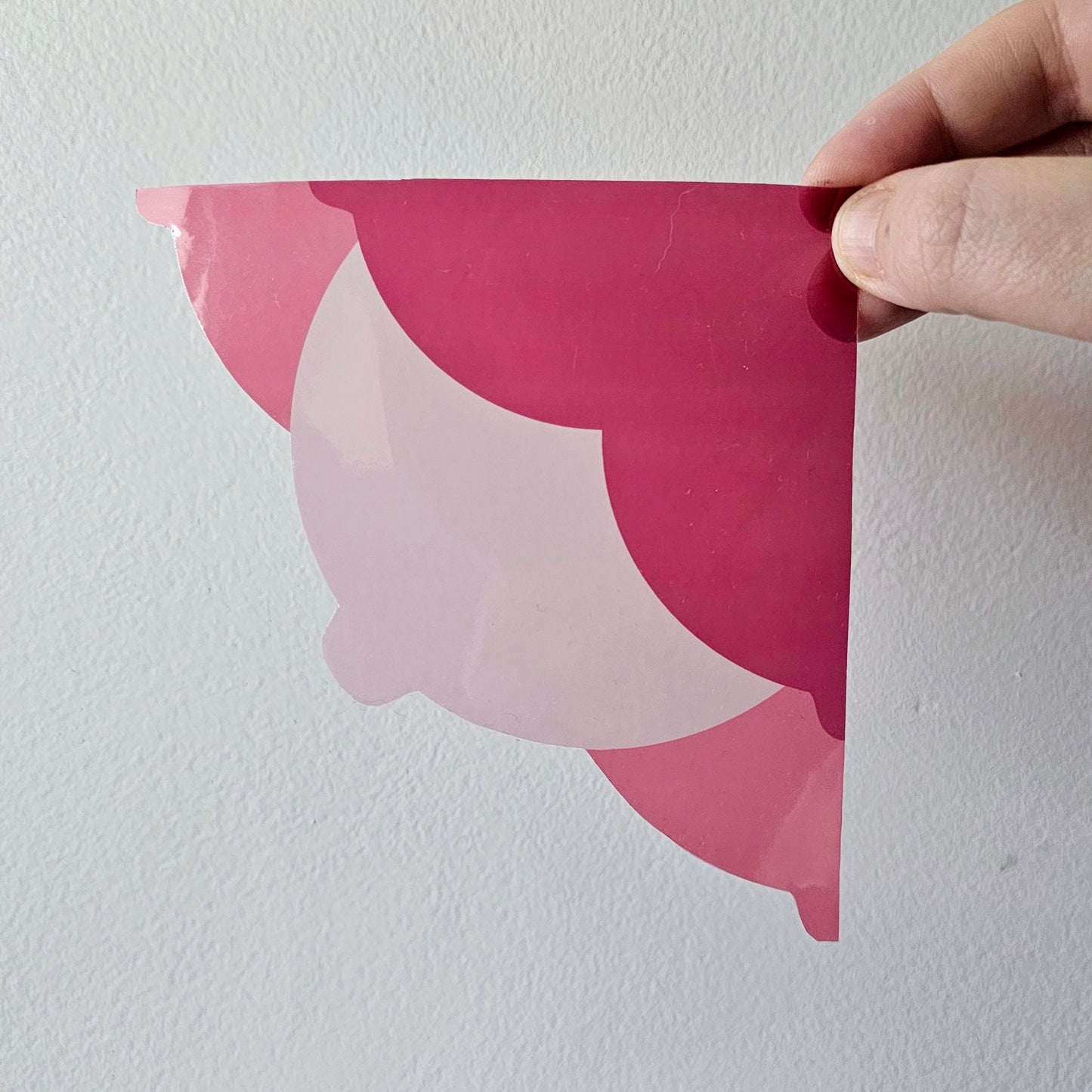 Sticker angle de fenêtre