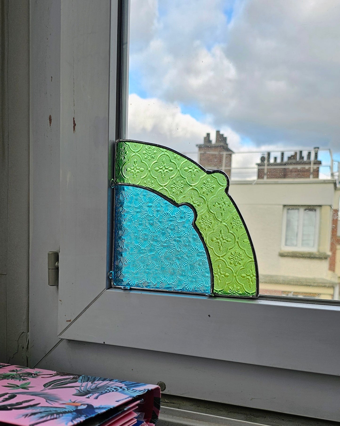 Vitrail d’angle boobie